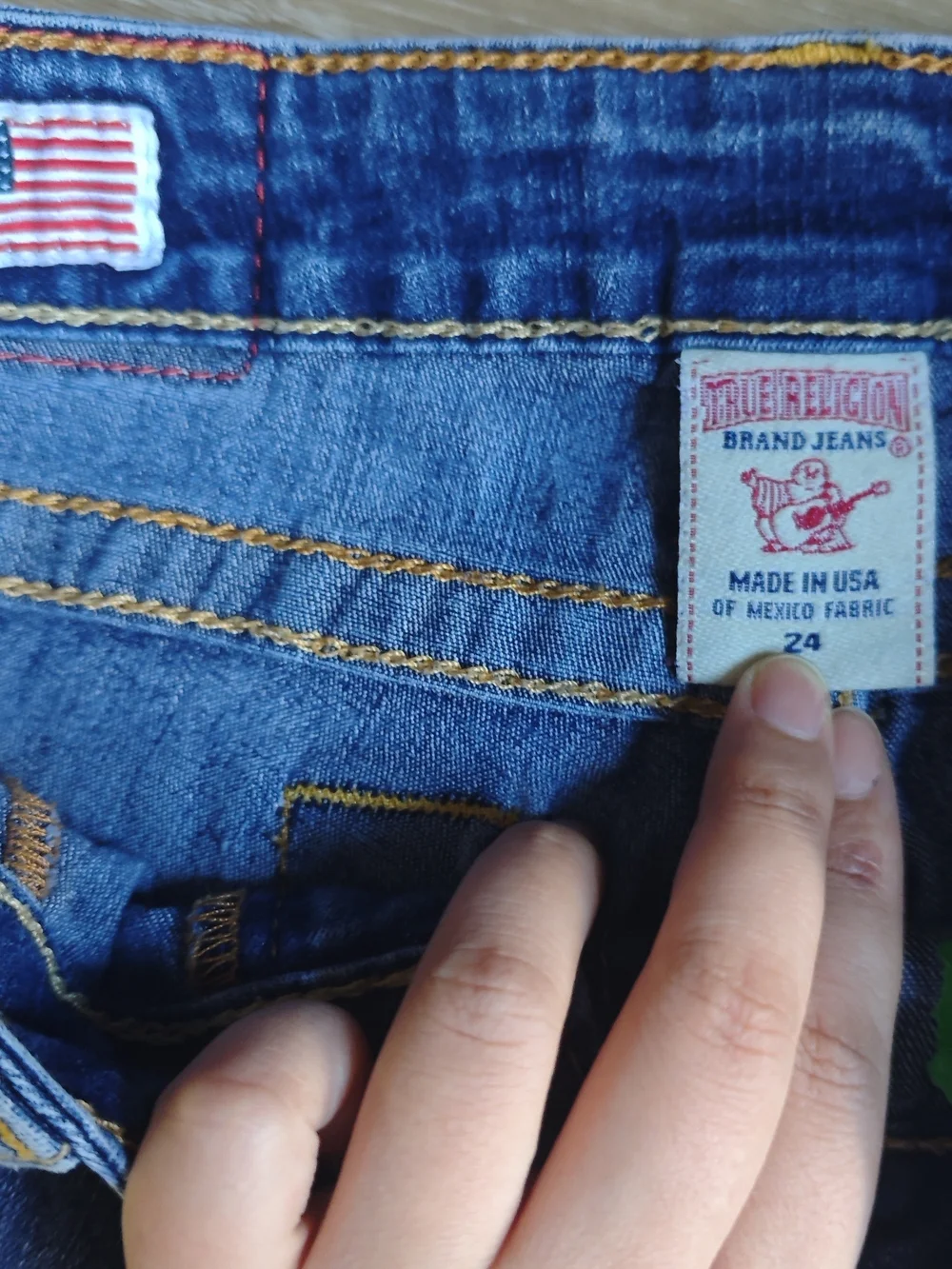 Vintage Y2K True Religion Women's Mid-rise Skinny Halle Jeans - Picture 3 of 5